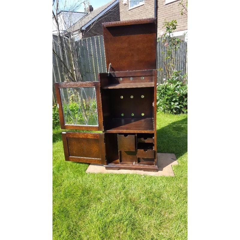 Oak Cabinet Drinks/Entertainment Cabinet