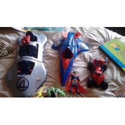 Childs items inc Lego book ,Lego Ninjargo & Atlantis sword & sheild,Ben10 figures,Wheres Wally books