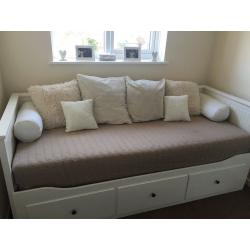 IKEA HEMNES DAYBED - White. Sofa, single bed or double bed.