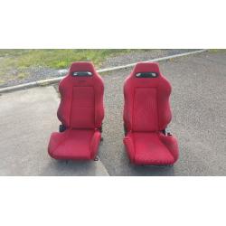 Honda Integra DC2 / EK9 Recaro seats