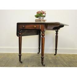 Antique Early Victorian Mahogany Pembroke Table