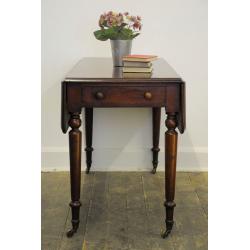 Antique Early Victorian Mahogany Pembroke Table