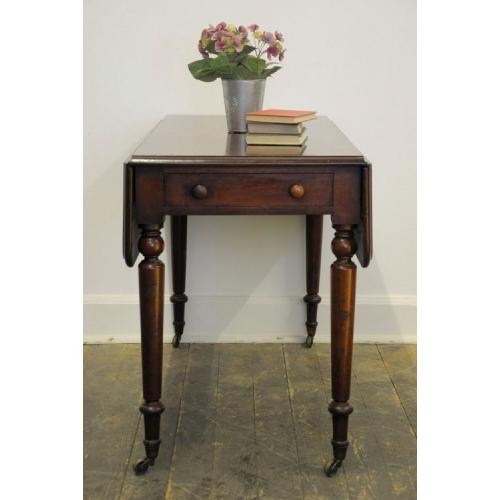 Antique Early Victorian Mahogany Pembroke Table