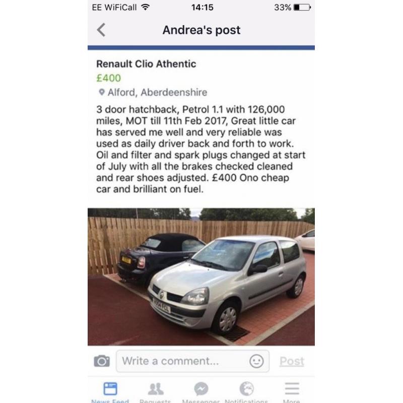 Renault Clio For Sale OFFERS??