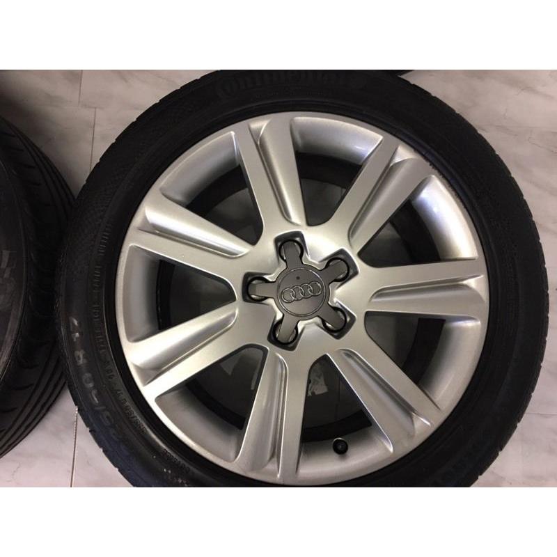 4 used 17 genuine audi a4 b8 se alloy wheels & tyres vw caddy passat seat delivery available