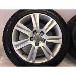 4 used 17 genuine audi a4 b8 se alloy wheels & tyres vw caddy passat seat delivery available