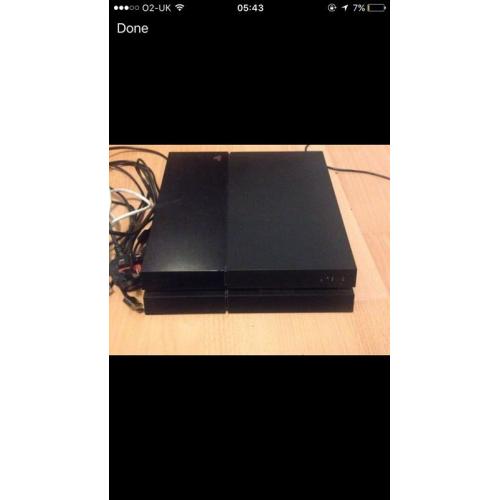 PS4 Black in Immaculate Condition