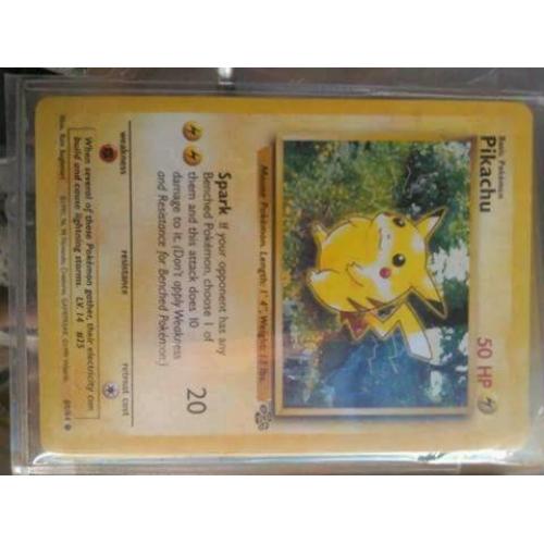 Pokemon card Pikachu Holo 60/64 1st Edition Mint