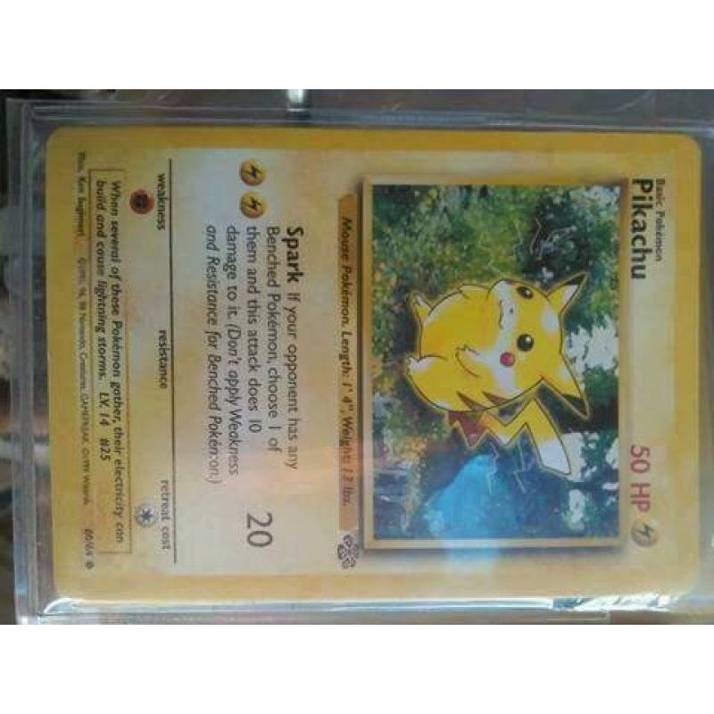 Pokemon card Pikachu Holo 60/64 1st Edition Mint
