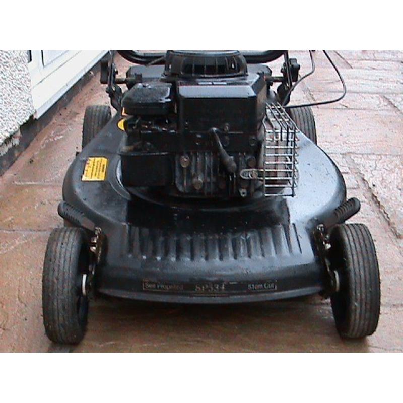 Mountfield 534 Self propeled lawnmower 51cm cutting blade.
