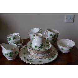 Bone China Tea Time Set - Colclough HS573 Pattern 8143