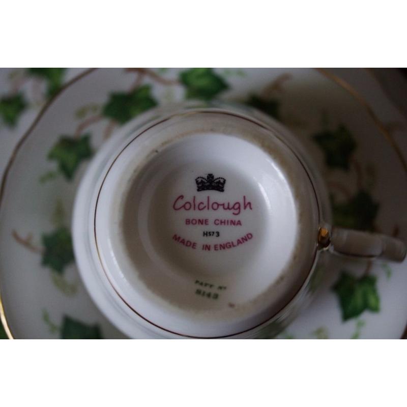 Bone China Tea Time Set - Colclough HS573 Pattern 8143