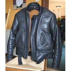 RICHA two piece leather motorcycle suit