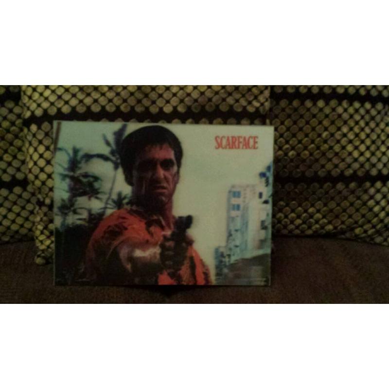 Scarface images framed