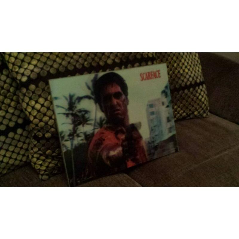Scarface images framed