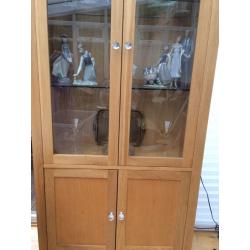 Solid oak unit from sterling furniture £150 ono