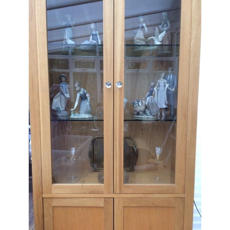 Solid oak unit from sterling furniture £150 ono