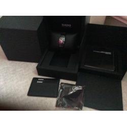 Ladies Rado ceramic watch with diamonds on the face