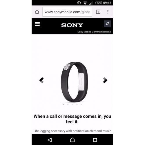 SONY SMARTBAND FOR SALE. BRAND NEW, IN BOX NEVER BEEN WORN