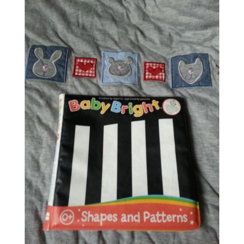 Baby blanket and book