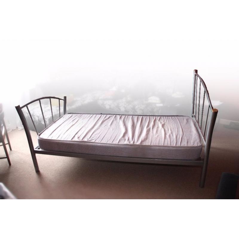 Single Bed with Mattress