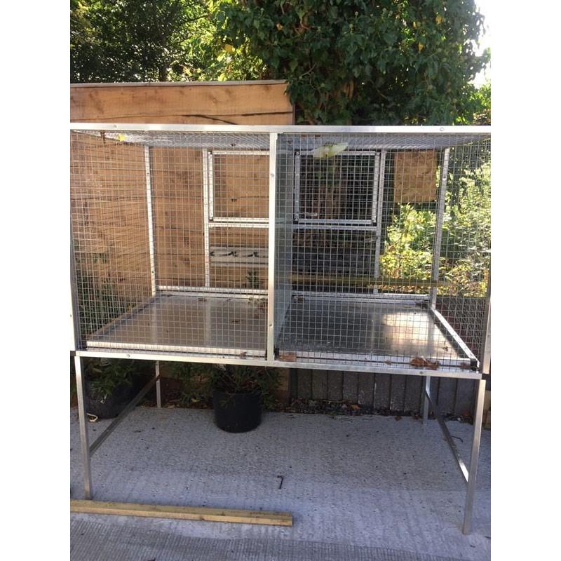 Double breeding cage