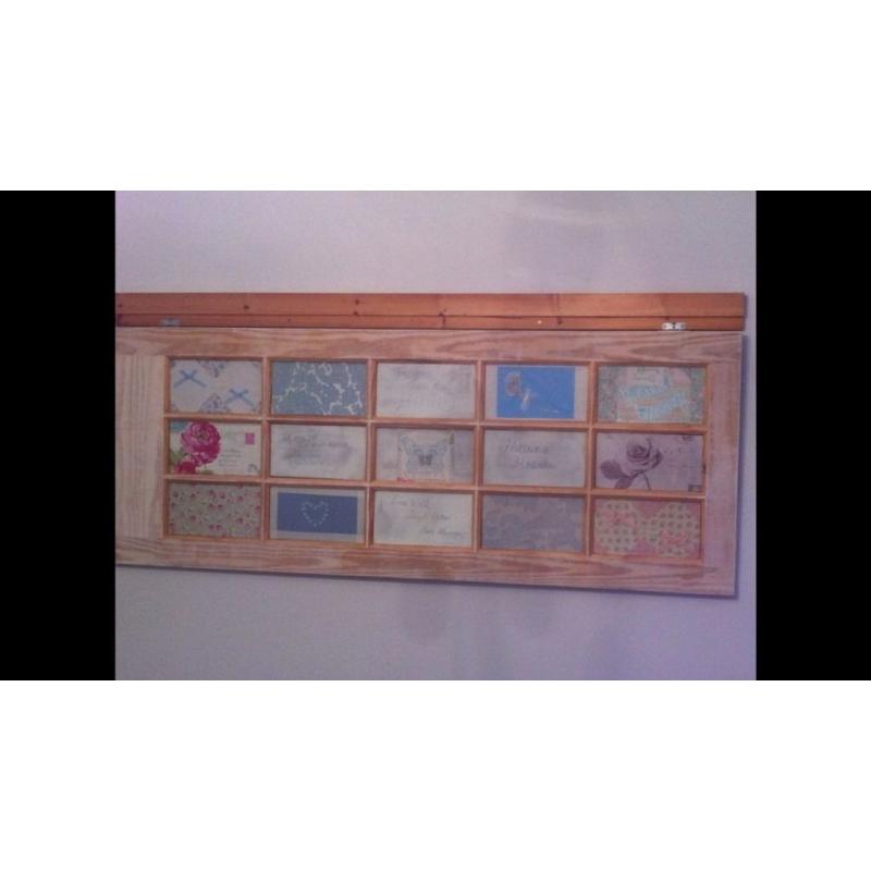 Hanging door wall art