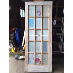 Hanging door wall art