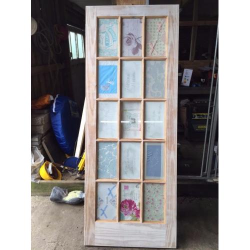 Hanging door wall art