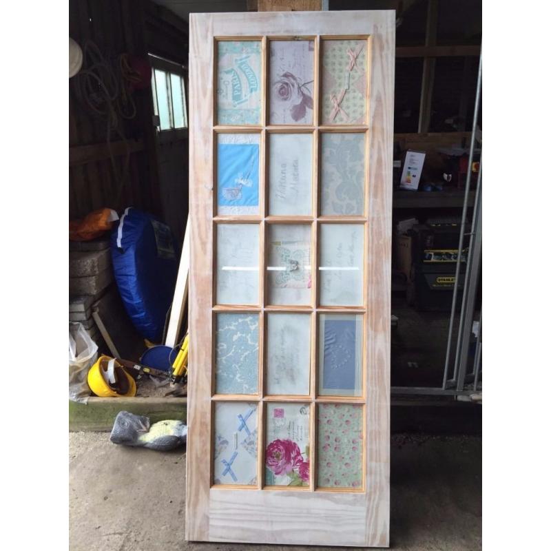 Hanging door wall art
