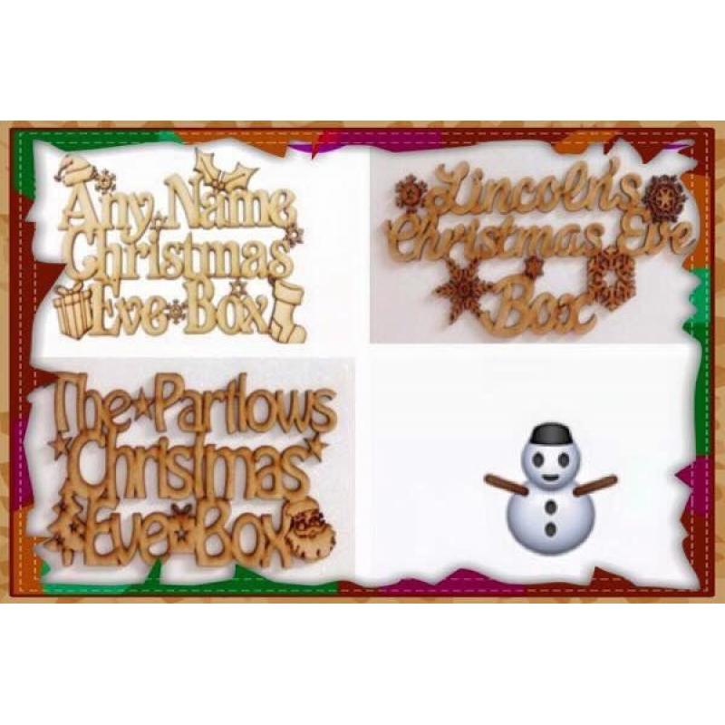 Christmas Eve boxes