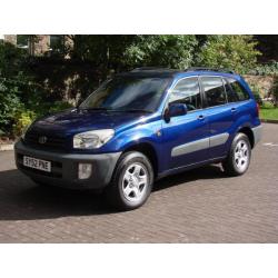 EXCELLENT 4X4!!! 52 REG TOYOTA RAV4 2.0 VVT-i NV 5dr, 1 YEAR MOT, FSH, WARRANTY