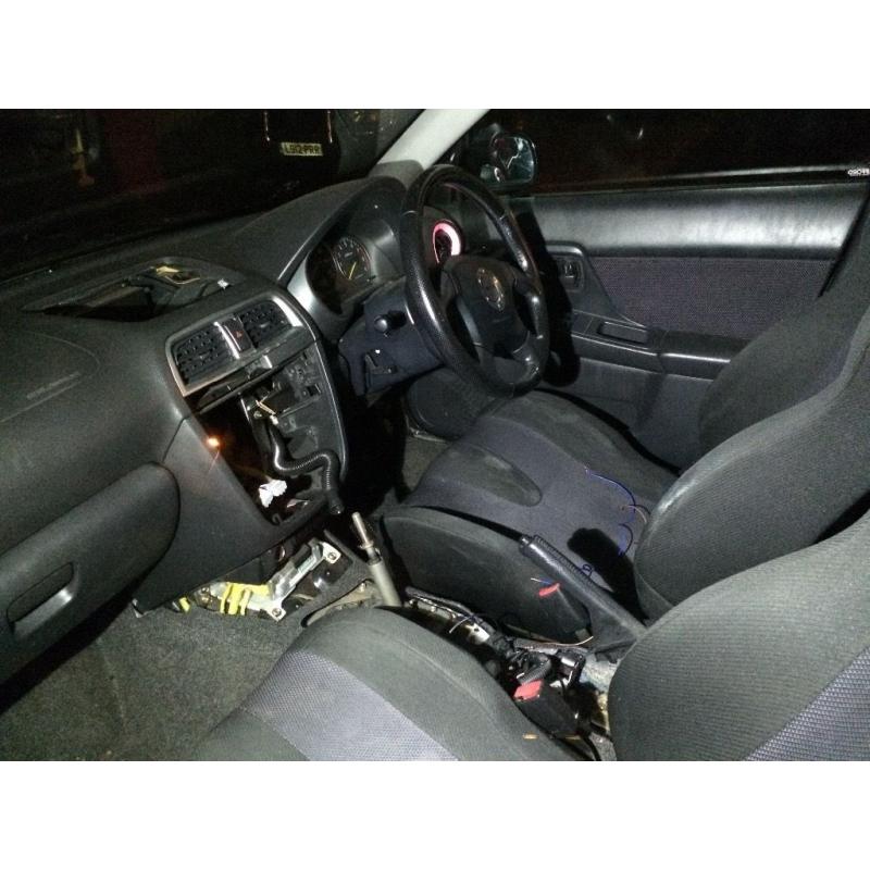 Subaru Impreza WRX Rolling Shell - loads of extras