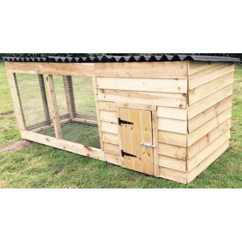 New 8ft dog kennel and run