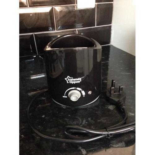 Black tommee tippee bottle warmer
