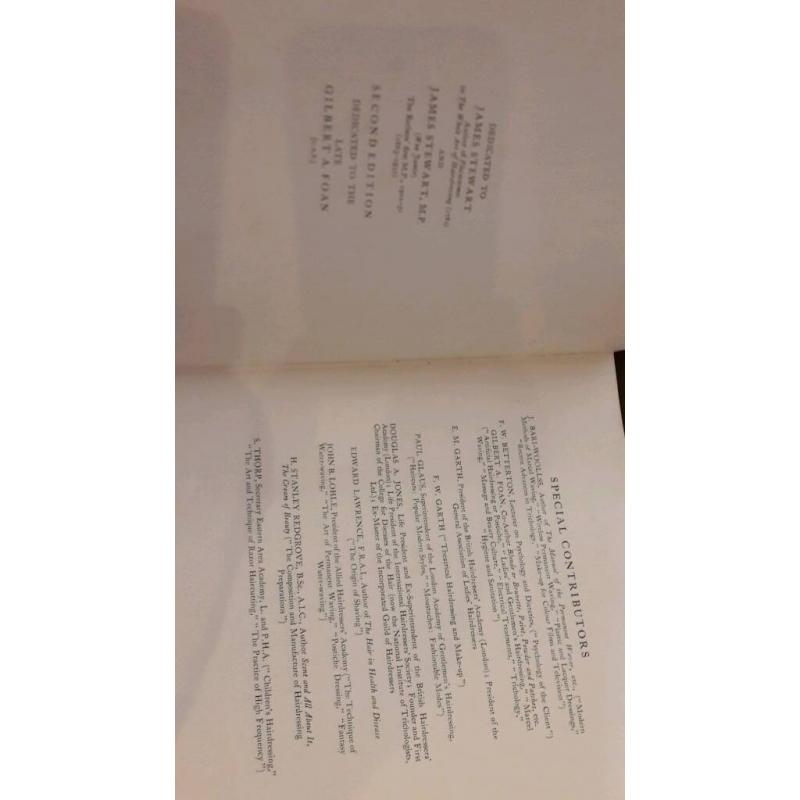 Art and craft of hairdressing book c.1933 2nd edition