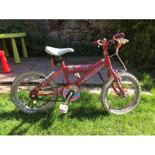 Raleigh bicycle for girl