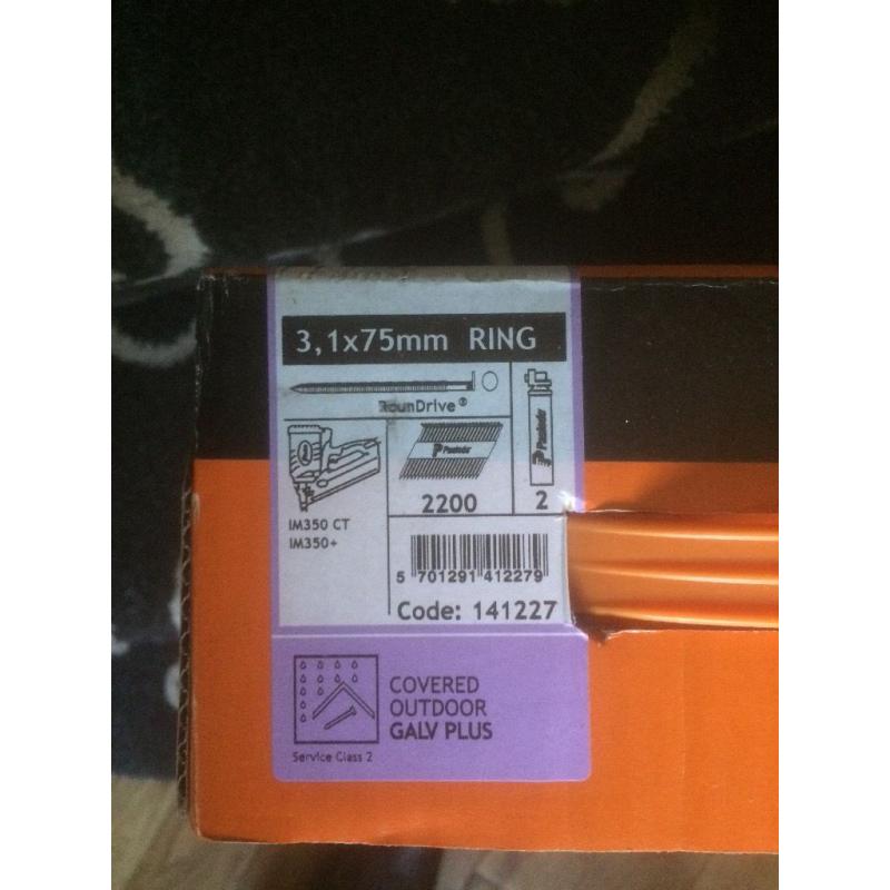 Paslode 75mm ring shank