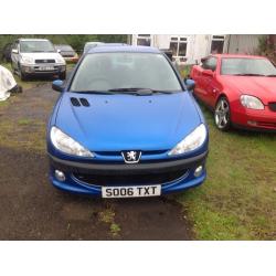 REALLY NICE 2006 PUG 206 for parts ???