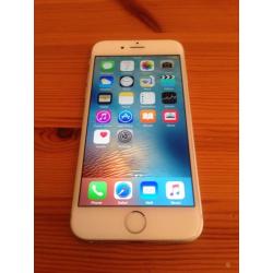 White/silver iPhone 6 (unlocked, free delivery, more phones available)