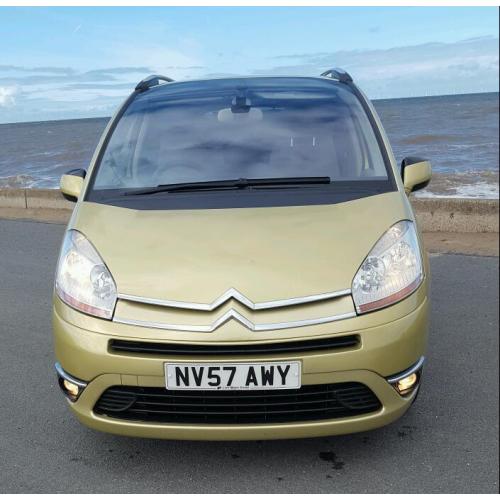 Citroen C4 Grand Picasso.1.6 hdi 6 speed auto with paddle shift.2007.