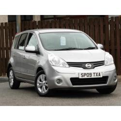 Nissan Note 1.4 16v Acenta 5dr PETROL MANUAL 2009/09