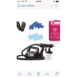 Fake bake machine