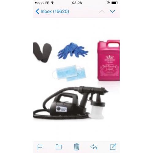 Fake bake machine