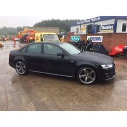 AUDI A4 2.0TDI 150 BLACK EDITION (19" WHEELS+1 YEAR MOT)