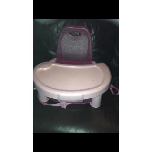 Girls babies kids booster seat for eating pink