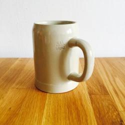 2 half litre ceramic beer steins / mugs octoberfest hamburg