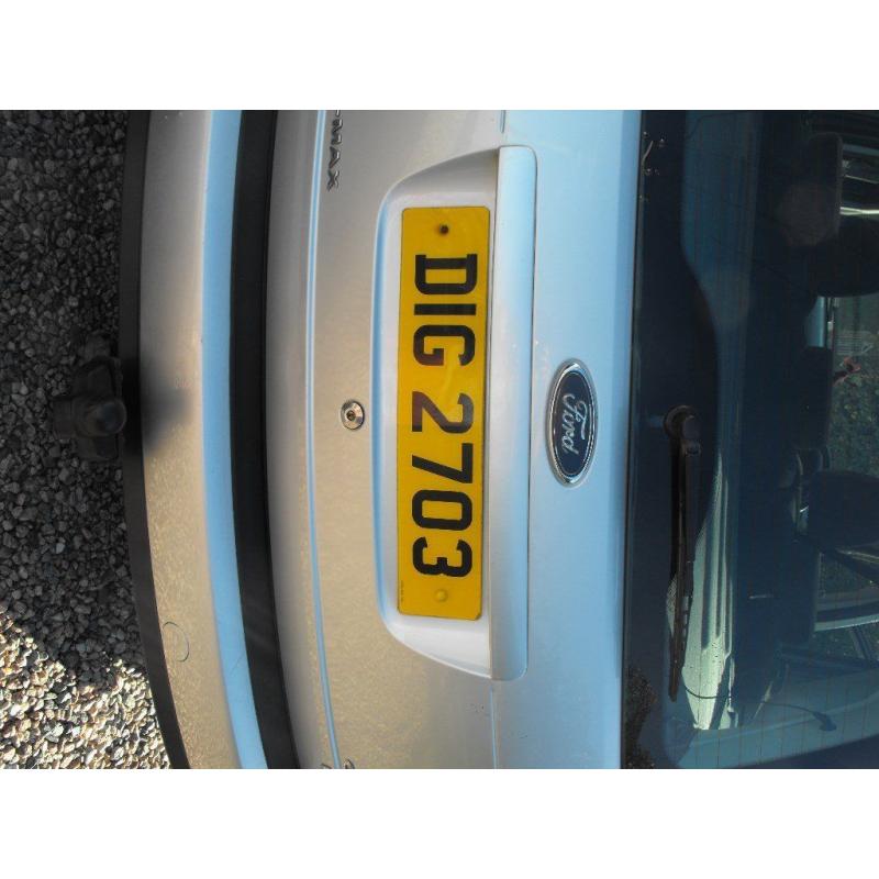 DIG 2703 Ford Focus C-max Ghia TDCi 1560cc 108BHP 5/Dr Manual Diesel, Colour Metallic Silver.