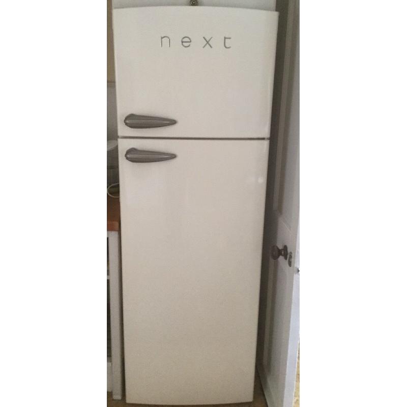 Next retro style cream dishwasher