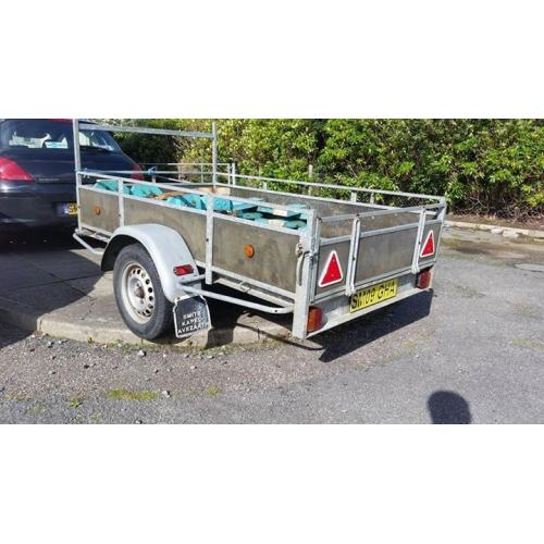 Galvanised 7ft x 4ft trailer